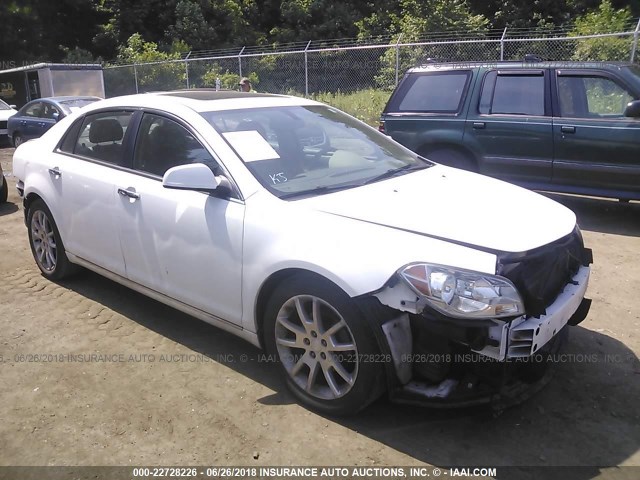 1G1ZG5E72CF287812 - 2012 CHEVROLET MALIBU LTZ 白色 照片 1