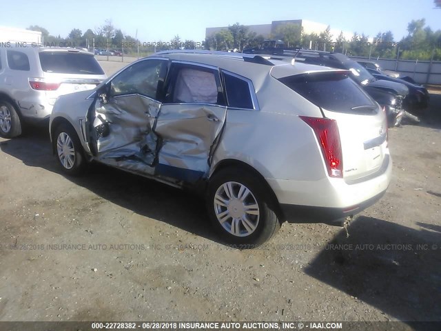 3GYFNGE38DS564012 - 2013 CADILLAC SRX LUXURY COLLECTION SILVER photo 3