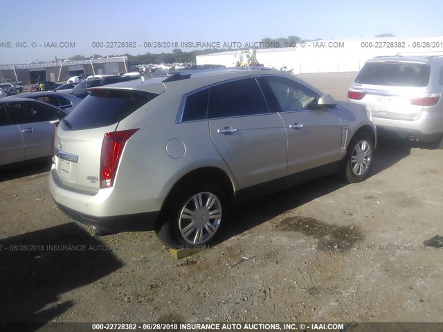 3GYFNGE38DS564012 - 2013 CADILLAC SRX LUXURY COLLECTION SILVER photo 4