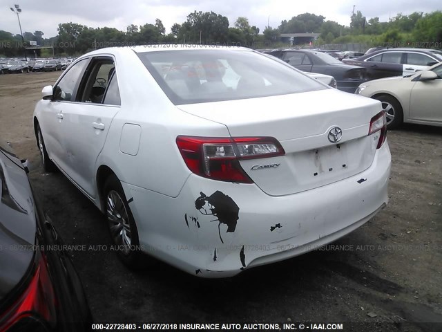 4T1BF1FKXDU658554 - 2013 TOYOTA CAMRY L/SE/LE/XLE Ağ foto 3