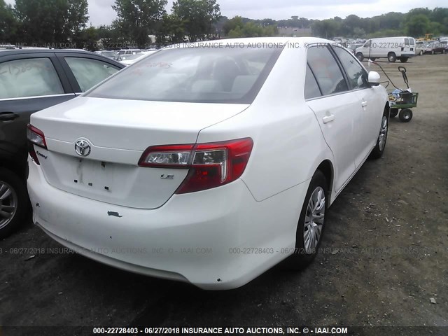 4T1BF1FKXDU658554 - 2013 TOYOTA CAMRY L/SE/LE/XLE Ağ foto 4