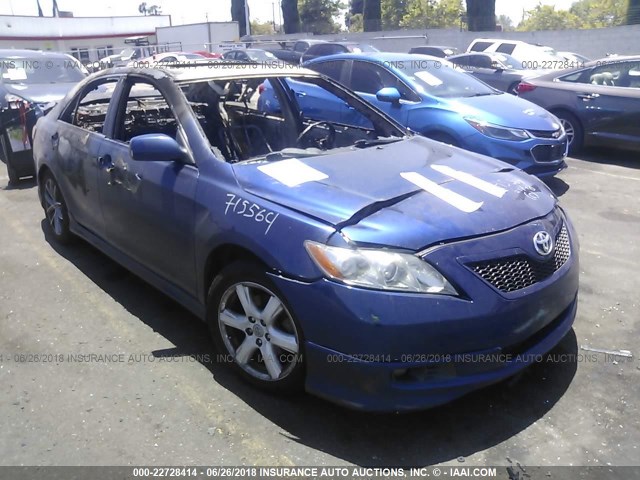 4T1BK46K09U090223 - 2009 TOYOTA CAMRY SE/LE/XLE ლურჯი ფოტო 1