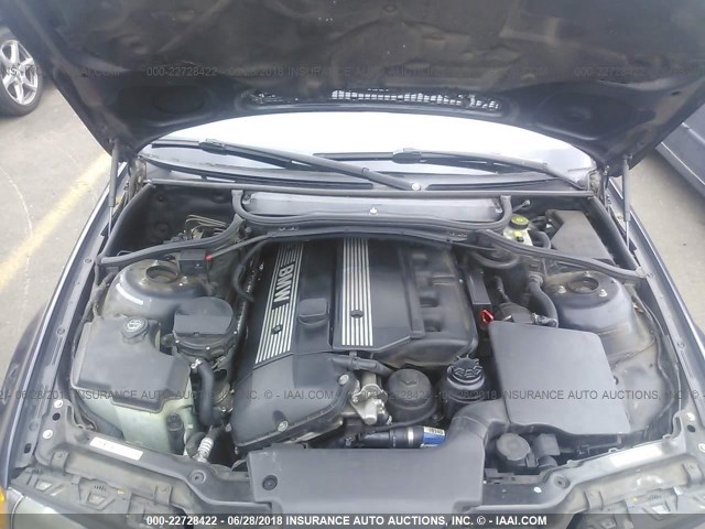 WBAEW53425PG12179 - 2005 BMW 330 XI BLUE photo 10