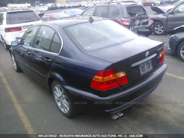 WBAEW53425PG12179 - 2005 BMW 330 XI BLUE photo 3