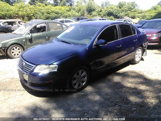 WVWJK73C07P074193 - 2007 VOLKSWAGEN PASSAT BLUE photo 2