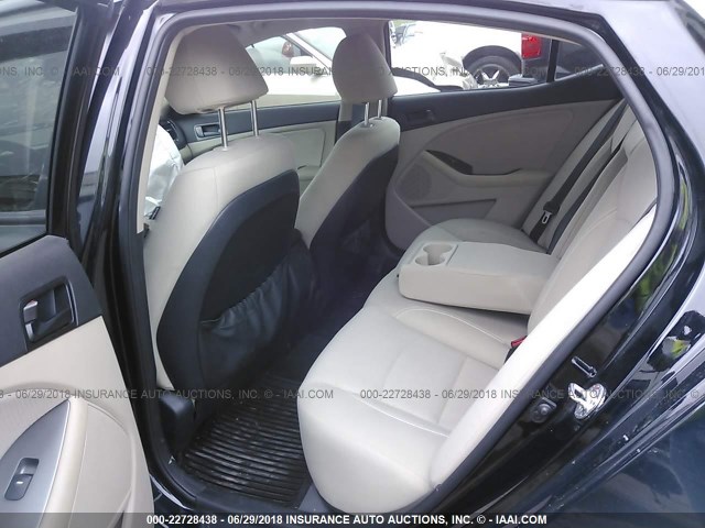 5XXGM4A79EG330117 - 2014 KIA OPTIMA LX 黑色 照片 8