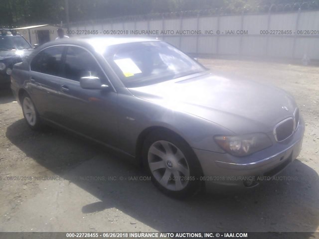 WBAHL83576DT05302 - 2006 BMW 750 I GRAY photo 1