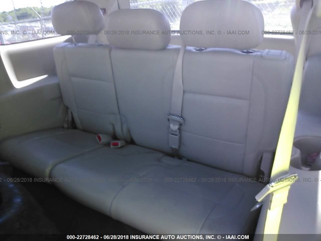 1A8HW58278F147468 - 2008 CHRYSLER ASPEN LIMITED TEAL photo 8