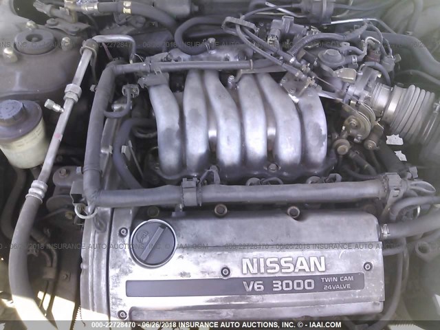 JN1CA21D3WT607477 - 1998 NISSAN MAXIMA GLE/GXE/SE GREEN photo 10