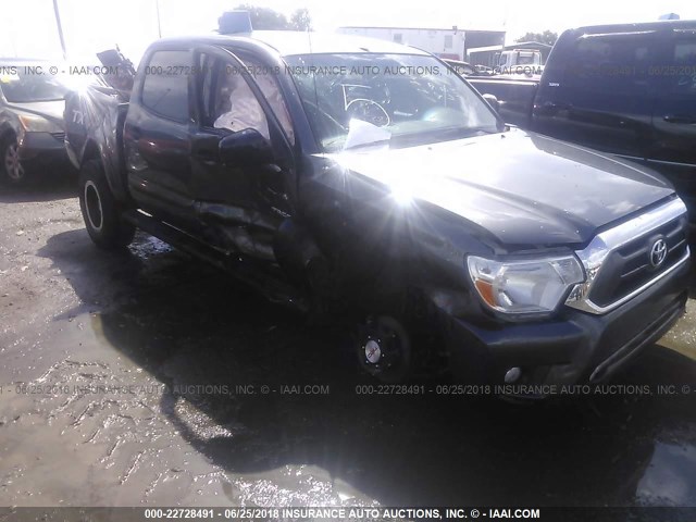 3TMLU4EN2DM107633 - 2013 TOYOTA TACOMA DOUBLE CAB ნაცრისფერი ფოტო 6