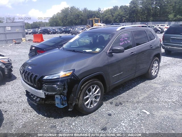 1C4PJMCS5FW614970 - 2015 JEEP CHEROKEE LATITUDE Boz foto 2
