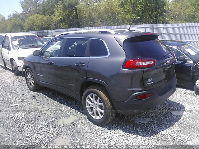 1C4PJMCS5FW614970 - 2015 JEEP CHEROKEE LATITUDE Boz foto 3