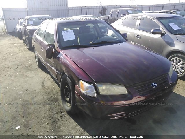 4T1BG22K2XU507544 - 1999 TOYOTA CAMRY CE/LE/XLE RED photo 1