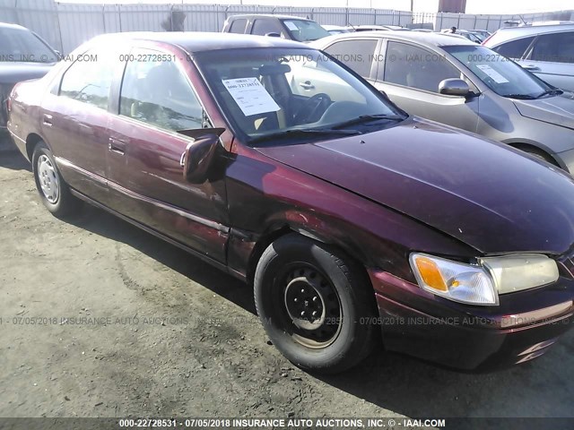 4T1BG22K2XU507544 - 1999 TOYOTA CAMRY CE/LE/XLE RED photo 6