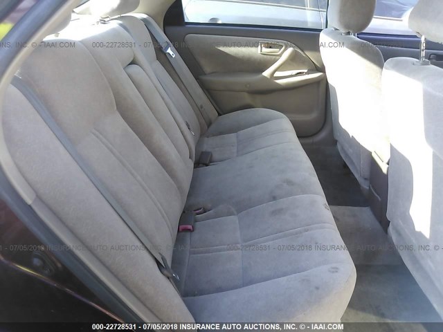 4T1BG22K2XU507544 - 1999 TOYOTA CAMRY CE/LE/XLE RED photo 8