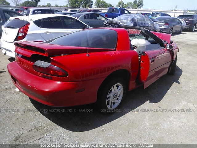 2G1FP22P8S2198915 - 1995 CHEVROLET CAMARO Z28 RED photo 4