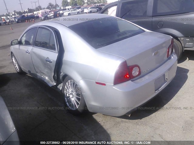 1G1ZC5EBXA4104195 - 2010 CHEVROLET MALIBU 1LT 银色 照片 3