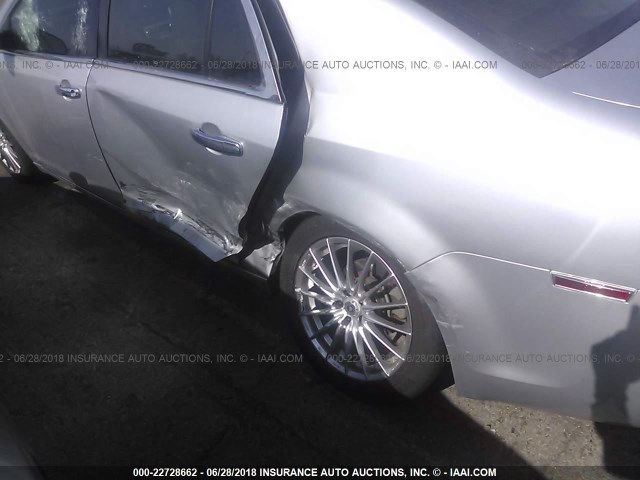 1G1ZC5EBXA4104195 - 2010 CHEVROLET MALIBU 1LT 银色 照片 6