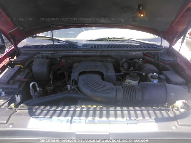 5LMRU27LXXLJ16007 - 1999 LINCOLN NAVIGATOR MAROON photo 10