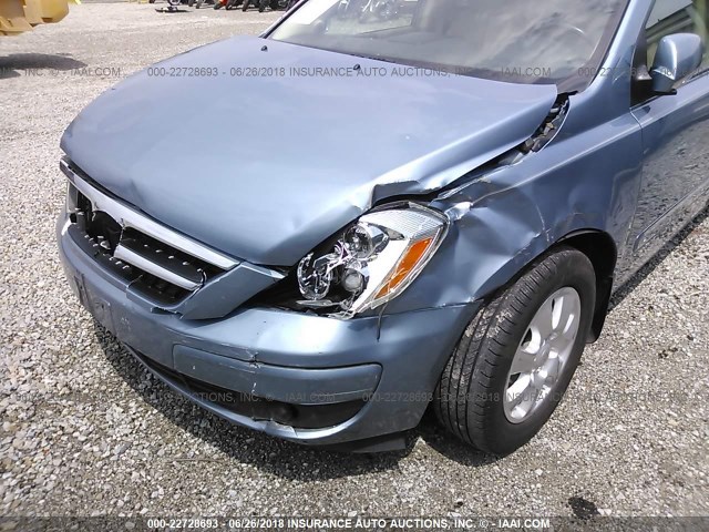 KNDMC233876035676 - 2007 HYUNDAI ENTOURAGE GLS/SE/LIMITED BLUE photo 6