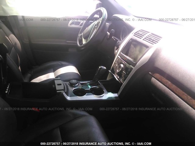 1FM5K8F82FGA52334 - 2015 FORD EXPLORER LIMITED 粉色 照片 5