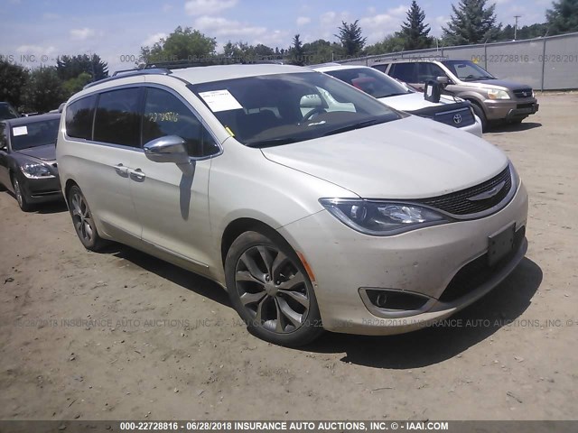 2C4RC1GG5HR683631 - 2017 CHRYSLER PACIFICA LIMITED CREAM photo 1