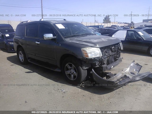 5N1AA08A44N738161 - 2004 NISSAN ARMADA SE/LE GRAY photo 1