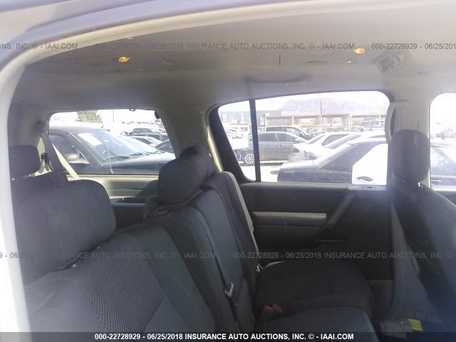 5N1AA08A44N738161 - 2004 NISSAN ARMADA SE/LE GRAY photo 8