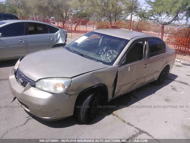 1G1ZS58N68F111183 - 2008 CHEVROLET MALIBU LS თაფლისფერი ფოტო 2