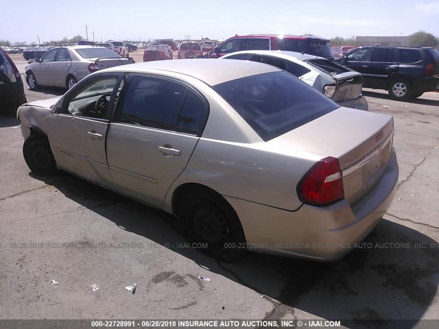 1G1ZS58N68F111183 - 2008 CHEVROLET MALIBU LS თაფლისფერი ფოტო 3