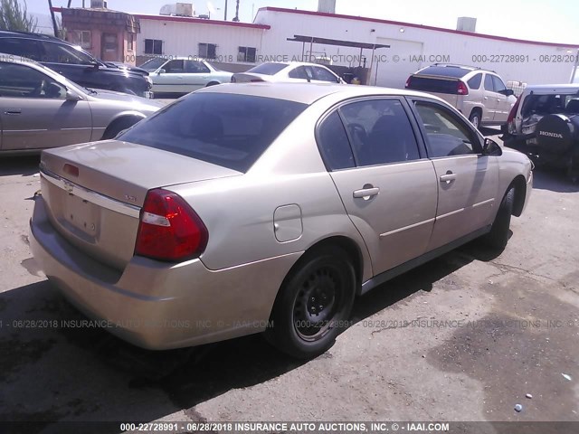 1G1ZS58N68F111183 - 2008 CHEVROLET MALIBU LS თაფლისფერი ფოტო 4