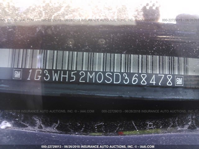 1G3WH52M0SD368478 - 1995 OLDSMOBILE CUTLASS SUPREME SL 绿色 照片 9