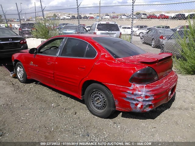 1G2NF52F12C155987 - 2002 PONTIAC GRAND AM SE1 RED photo 3