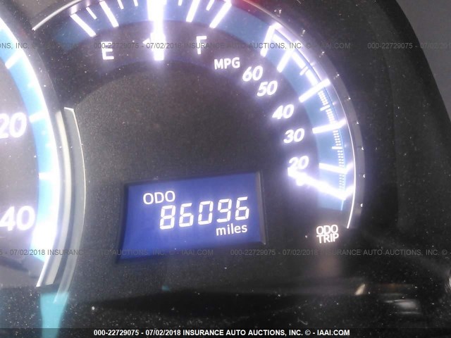 4T1BD1FK9CU031901 - 2012 TOYOTA CAMRY HYBRID/LE/XLE 浅蓝色 照片 7