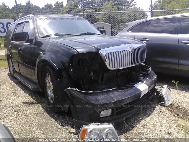 5LMFU27545LJ18191 - 2005 LINCOLN NAVIGATOR BLACK photo 1