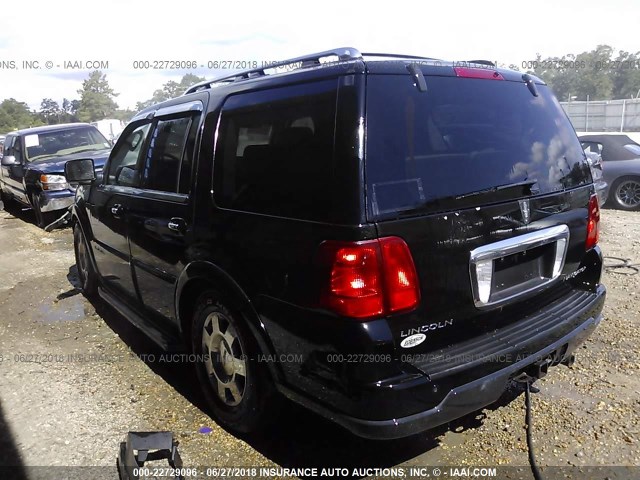 5LMFU27545LJ18191 - 2005 LINCOLN NAVIGATOR BLACK photo 3