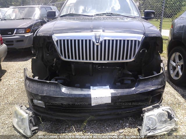 5LMFU27545LJ18191 - 2005 LINCOLN NAVIGATOR BLACK photo 6