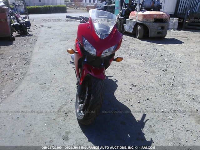 MLHPC4461E5100207 - 2014 HONDA CBR500 R RED photo 5