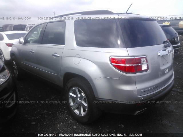 5GZEV23757J164584 - 2007 SATURN OUTLOOK XR ვერცხლისფერი ფოტო 3