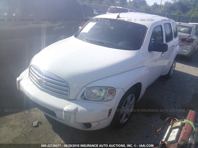 3GNBAAFW0BS555847 - 2011 CHEVROLET HHR LS თეთრი ფოტო 2
