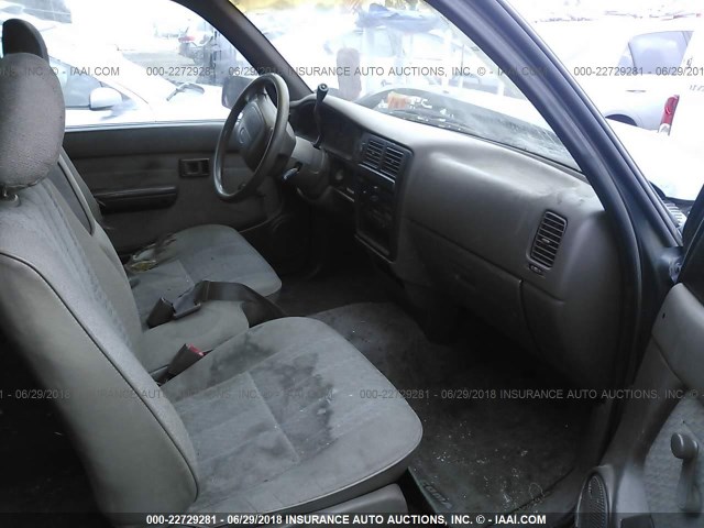 4TAVN52NXVZ274012 - 1997 TOYOTA TACOMA XTRACAB BLUE photo 5