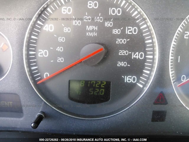 YV1RS61T742374011 - 2004 VOLVO S60 Srebrny zdjęcie 7