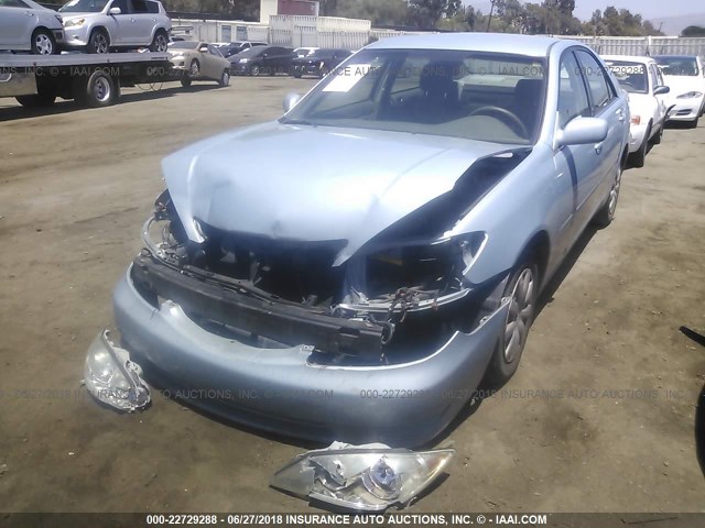 4T1BE30K96U645000 - 2006 TOYOTA CAMRY LE/XLE/SE 浅蓝色 照片 2