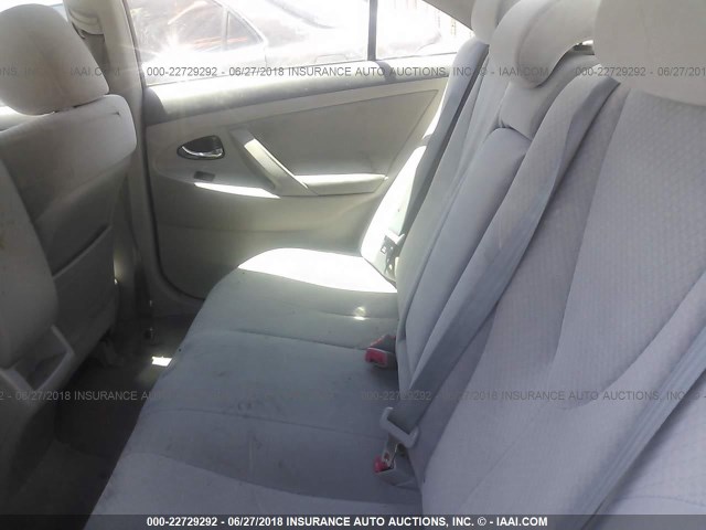 4T1BE46K17U520717 - 2007 TOYOTA CAMRY NEW GENERAT CE/LE/XLE/SE WHITE photo 8