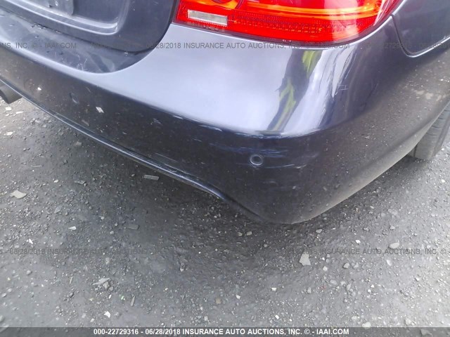 WBANW53558CT50997 - 2008 BMW 550 I BLUE photo 6