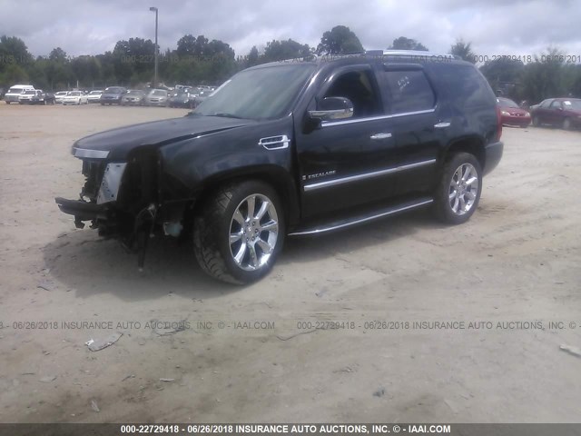 1GYEC63828R161744 - 2008 CADILLAC ESCALADE LUXURY BLACK photo 2