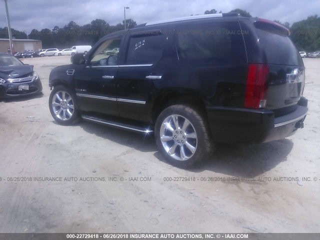 1GYEC63828R161744 - 2008 CADILLAC ESCALADE LUXURY შავი ფოტო 3