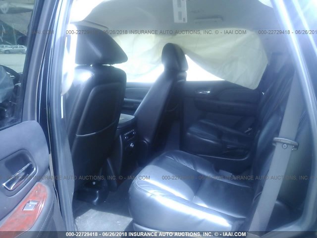 1GYEC63828R161744 - 2008 CADILLAC ESCALADE LUXURY შავი ფოტო 8