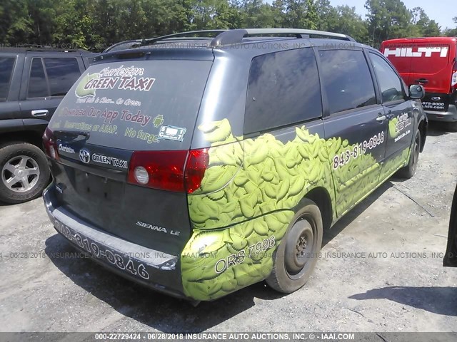 5TDZA23C86S424957 - 2006 TOYOTA SIENNA CE/LE GRAY photo 4