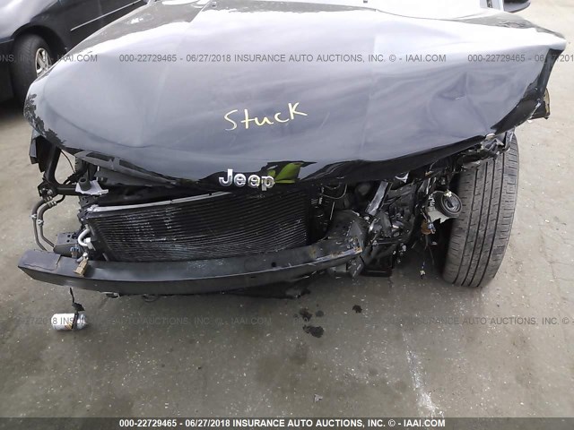 1C4NJDEB1GD751387 - 2016 JEEP COMPASS LATITUDE 黑色 照片 10